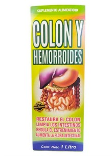 TÓNICO COLON Y HEMORROIDES