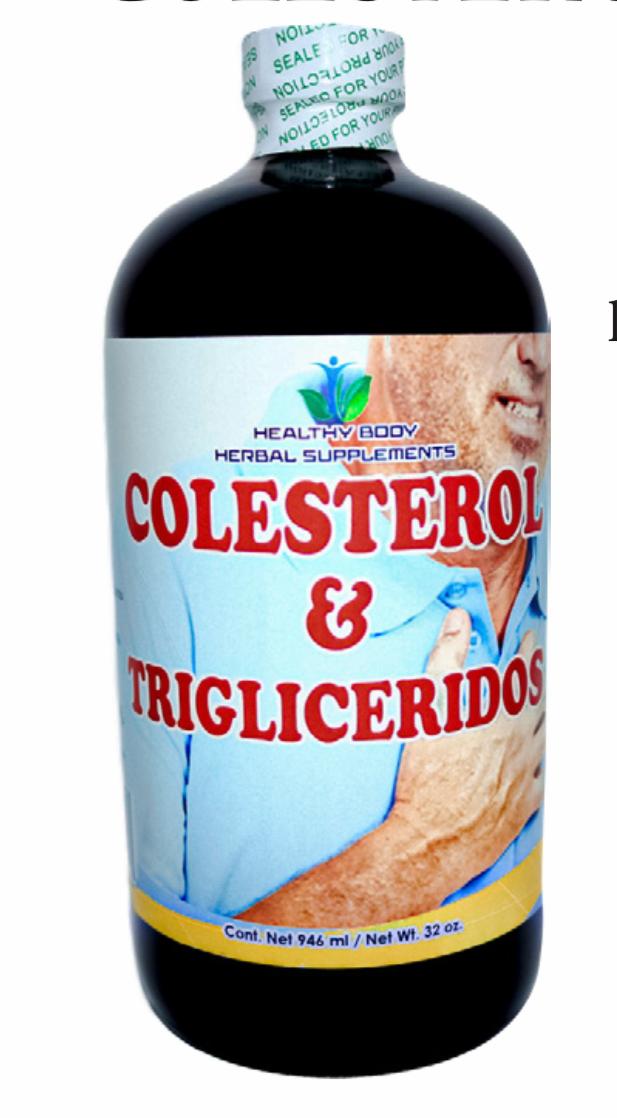 TONICO COLESTEROL Y TRIGLICERIDOS