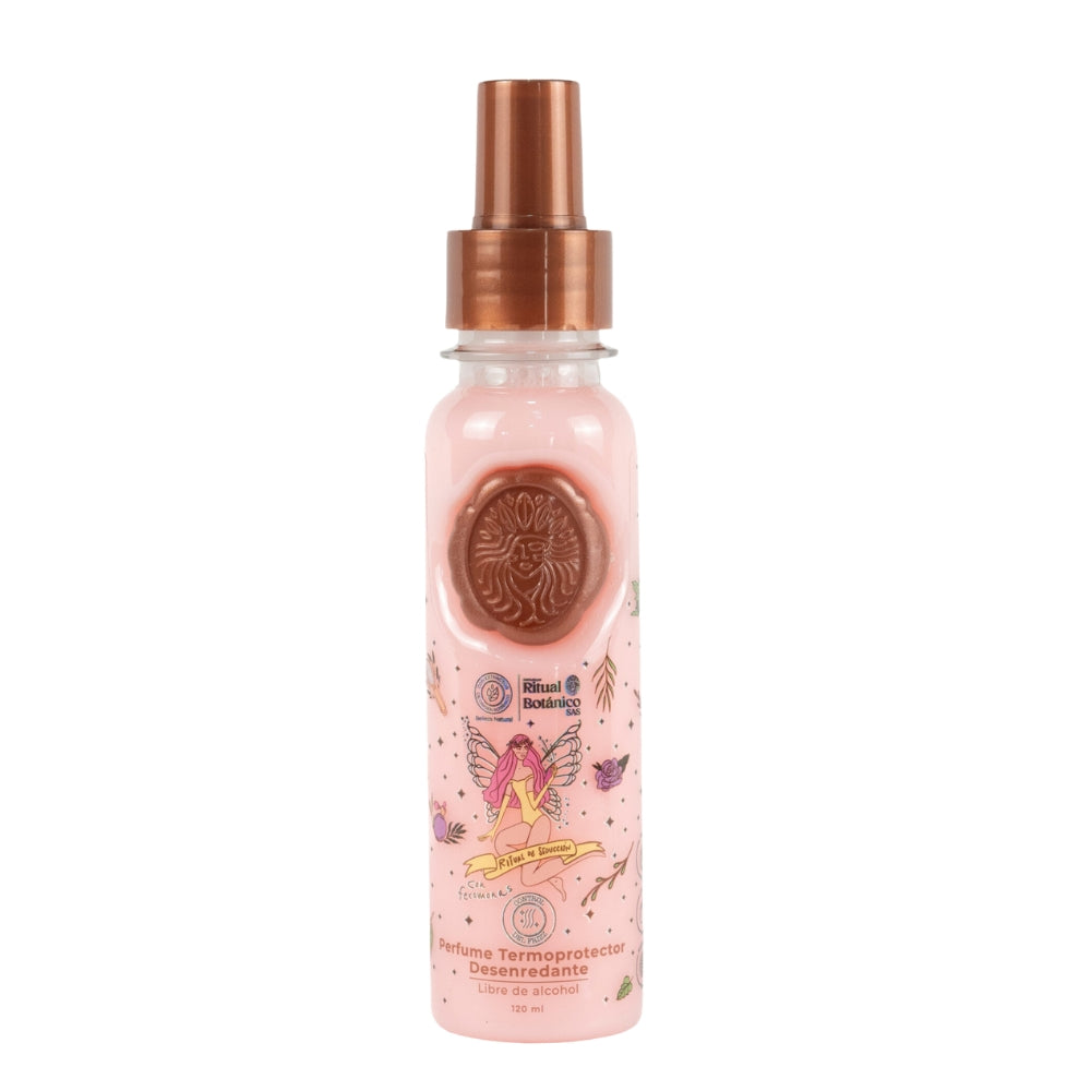 Perfume termoprotector desenredante - ritual de seducción ROSADO